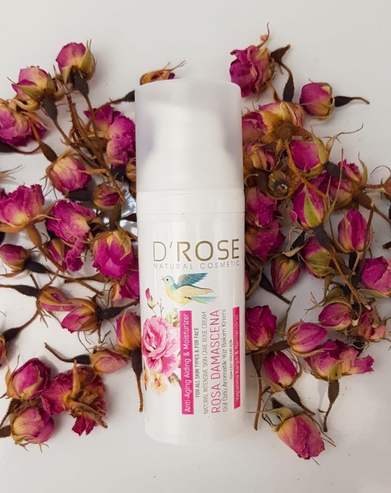 D'ROSE Rosa Damascena Gül Özlü Aromatik Yüz Bakım Kremi