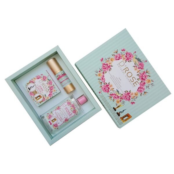 D'ROSE Rosa Damascena Üçlü Set