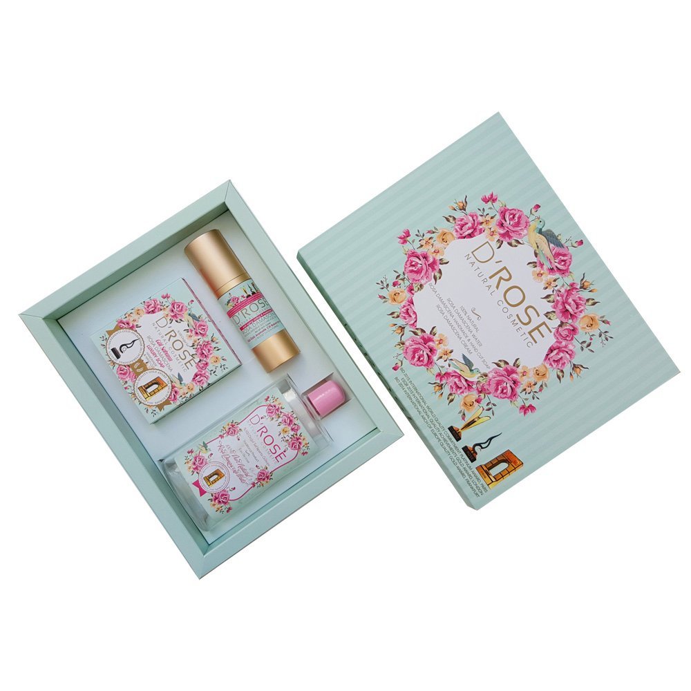 D'ROSE Rosa Damascena Üçlü Set