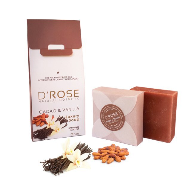 D'ROSE Kakao & Vanilya Sabunu 2'li Paket
