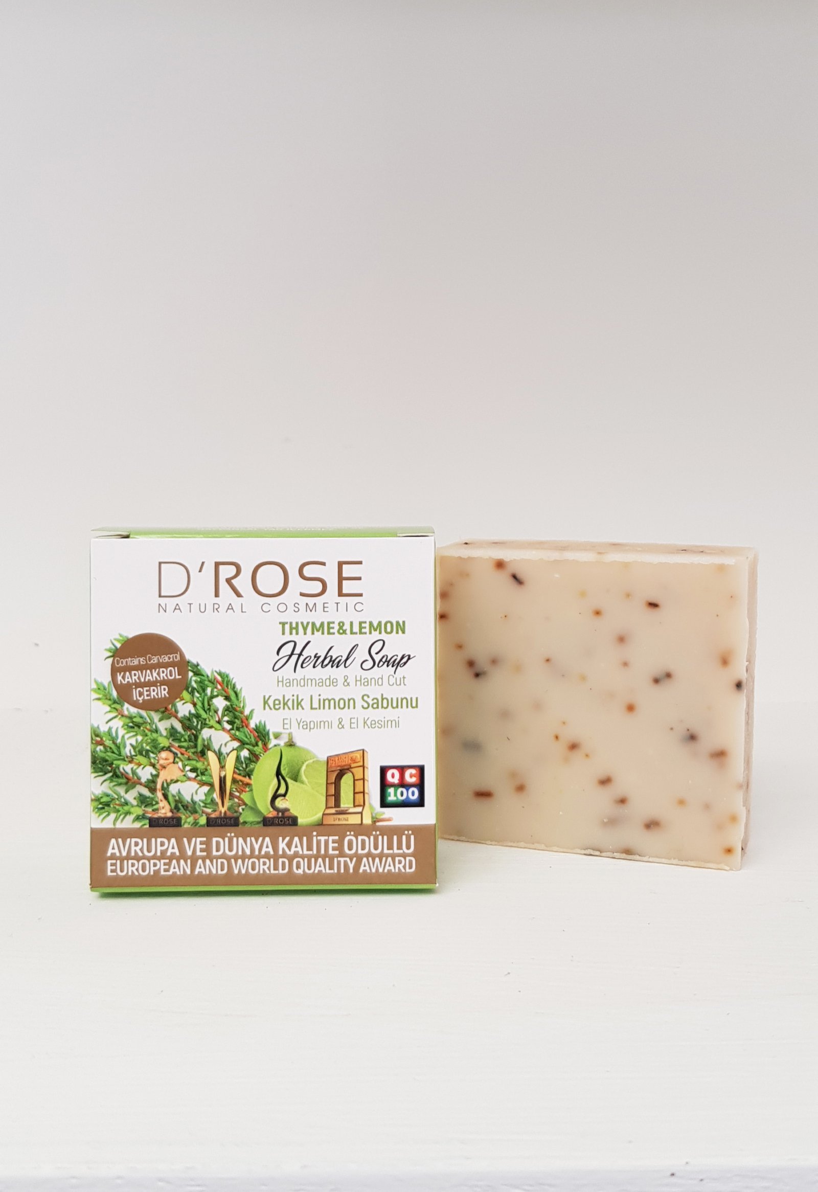 D'ROSE Kekik & Limon Sabunu 80G