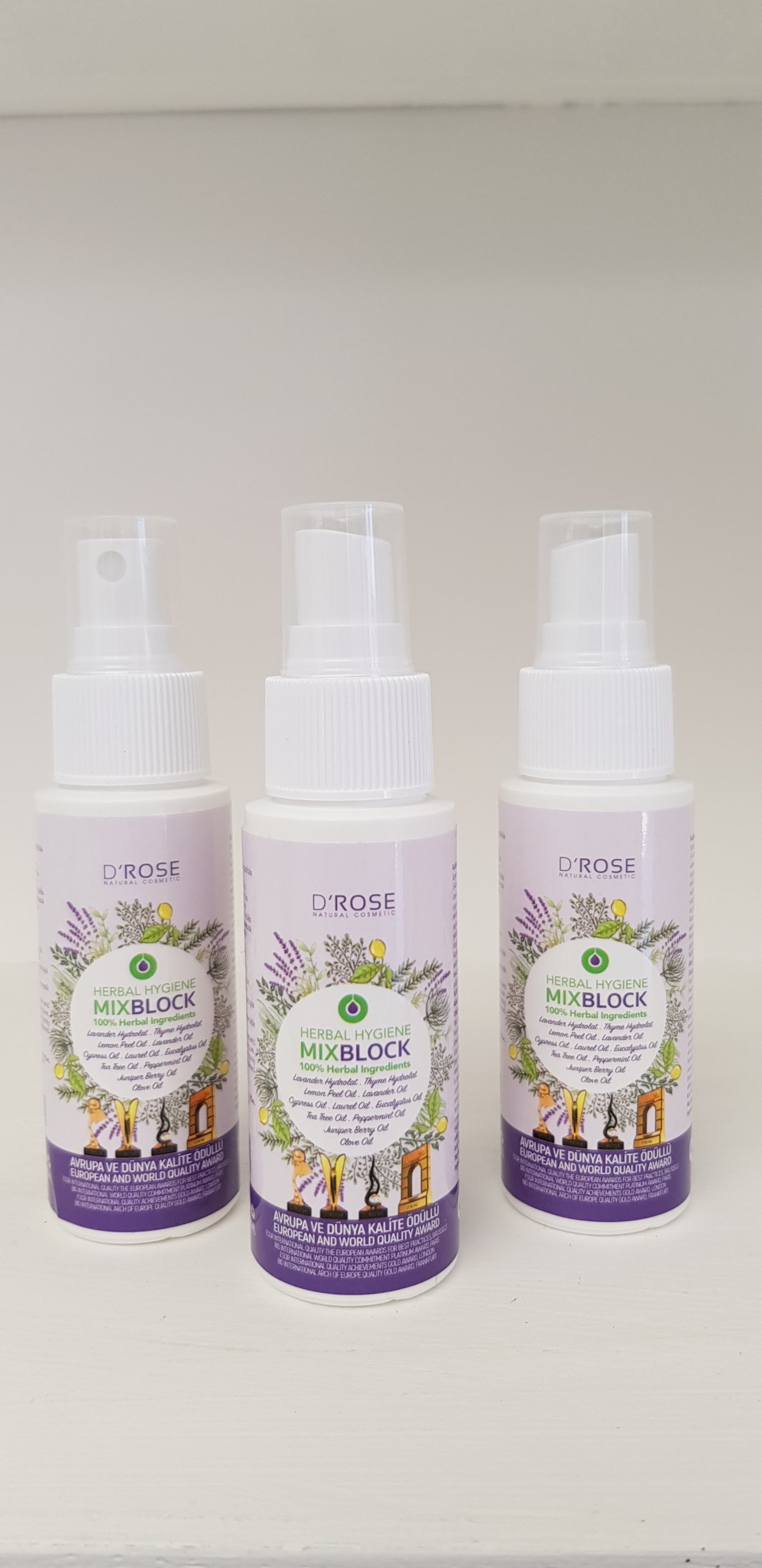 D’ROSE MIXBLOCK Bitkisel Hijyen 50ML - Görsel 2